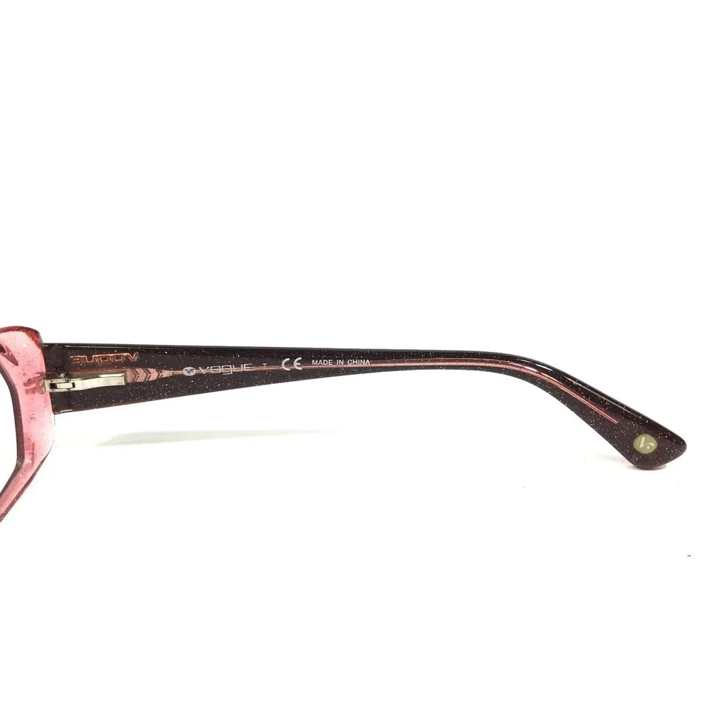 Vogue Eyeglasses Frames VO2691 1689 Brown Pink Rectangular Full Rim 53-16-135